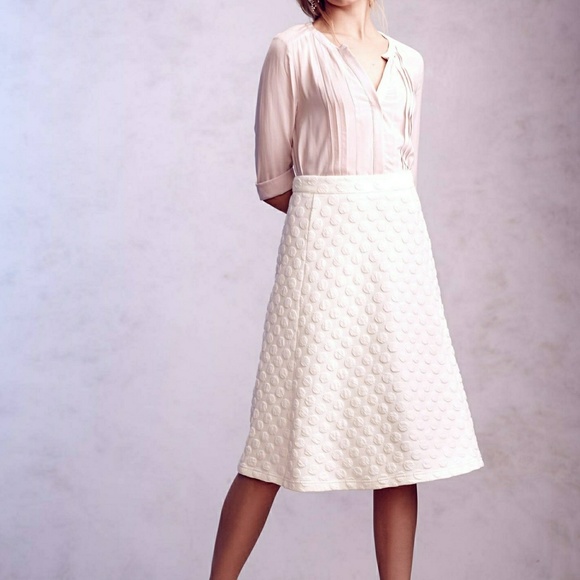 Anthropologie Dresses & Skirts - Anthropologie HD in Paris Dotted Jacquard Skirt